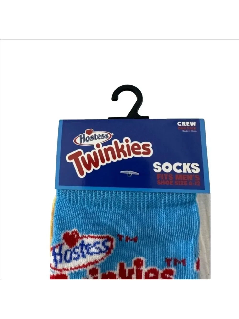 4/$25 Twinkies Novelty Crew Socks Collectible Stocking Stuffers New